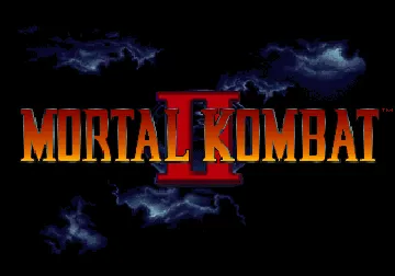 Mortal Kombat II (World) screen shot title